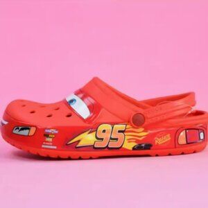 Adult Lightning McQueen Clogs - Red